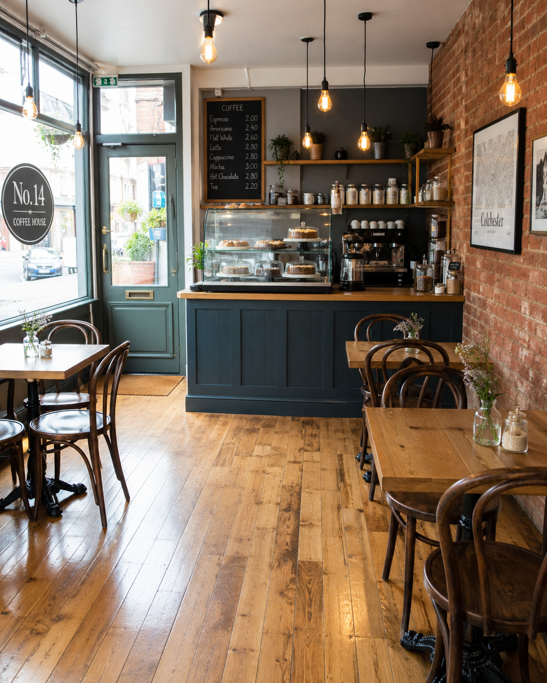 Café after clean