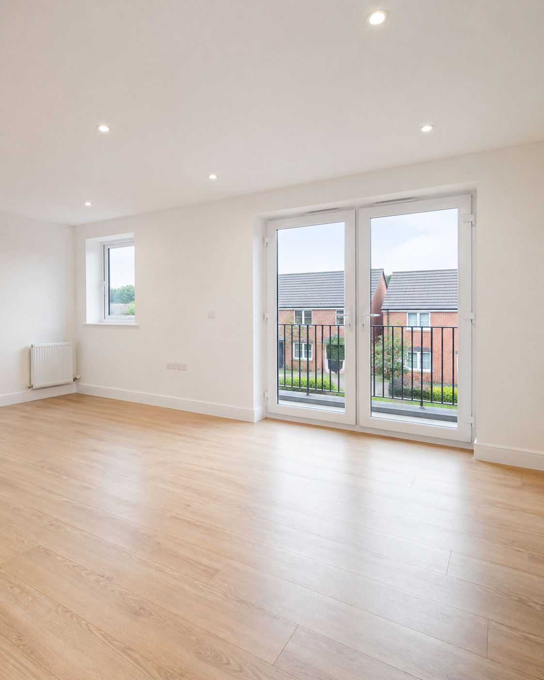 Property after post-construction clean