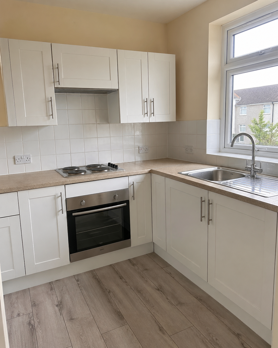Kitchen after deep clean